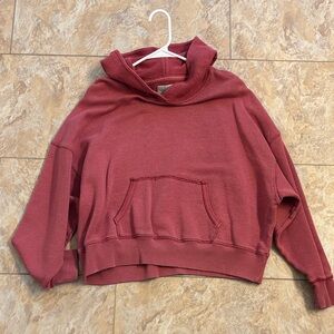 American Eagle Outfitters Maroon Hoodie